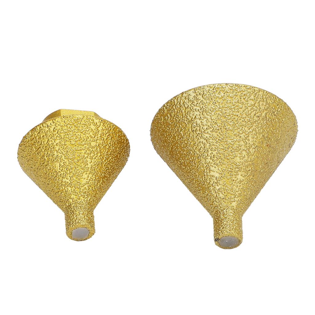 M14 38mm 50mm Diamond Beveling Chamfer Bit Diamond Alloy Steel Angle Grinder Drill Bit for Marble Quartz Stone Tile