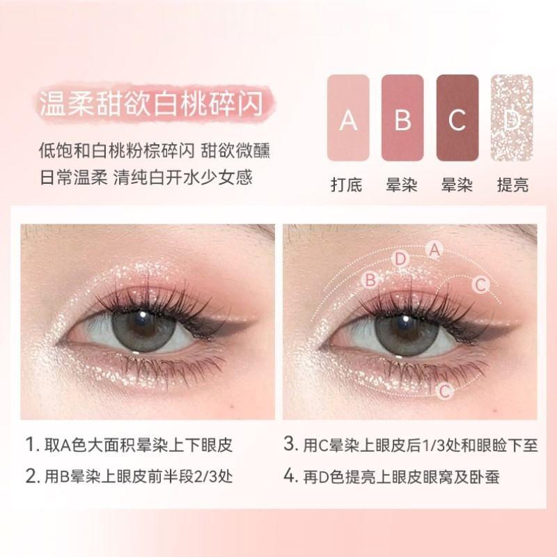 HOLD LIVE - Rose Bunny 18-Farben-Lidschattenpalette - 04