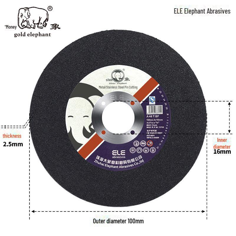 Golden Elephant K 107 Stainless Steel Cutting Blade for Electric Saws and Angle Grinders