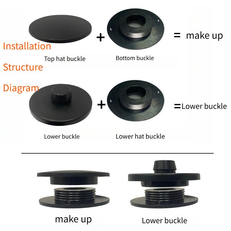 Car Floor Mat Clips Retention Holders Grips Carpet Fixing Clamps Buckles Anti Skid Fastener Retainer Resistant Auto Universal