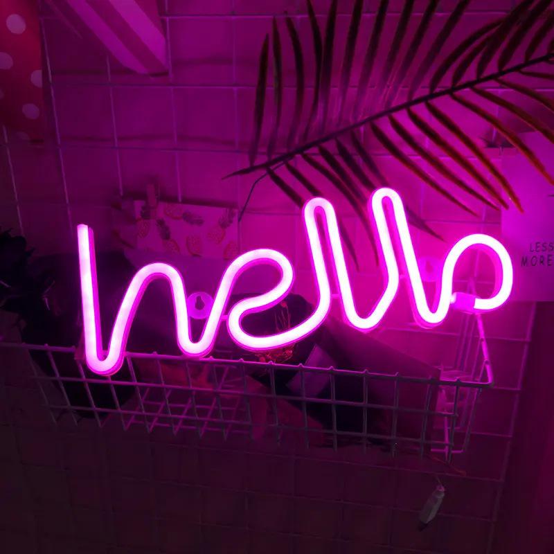 LED Neon Atmosphere Lights for E-sports Room & Broadcast Background Decor