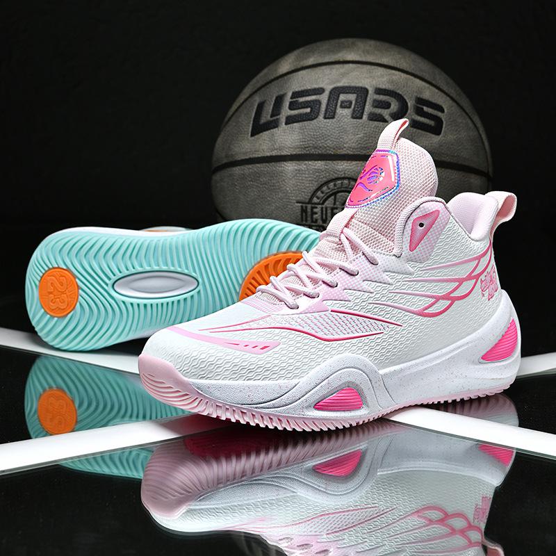 Męskie antypoślizgowe, odporne na ścieranie buty do koszykówki dla młodzieży i studentów