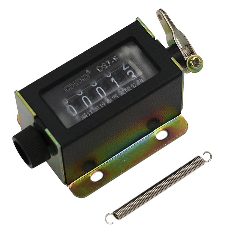 Licznik 0~99999 D67-F Mechaniczny 5-cyfrowy Tally Ręczne Kliknięcie