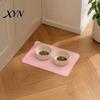 Non-slip Cat Bowl Tray Food Grade Silicone Pet Feeding Mat, Anti-Slip Dog Flexible Puppy Waterproof Insulation Pad for Kitten Easy Clean Mat