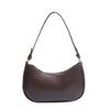 Trendy Underarm Bag Women's New Fashion Summer Solid Color Casual Simple Texture Shoulder Bag Tide