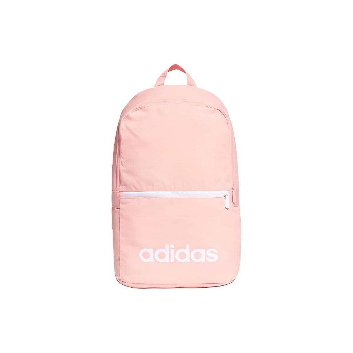 Adidas Polyester Backpack Unisex Pink One Size