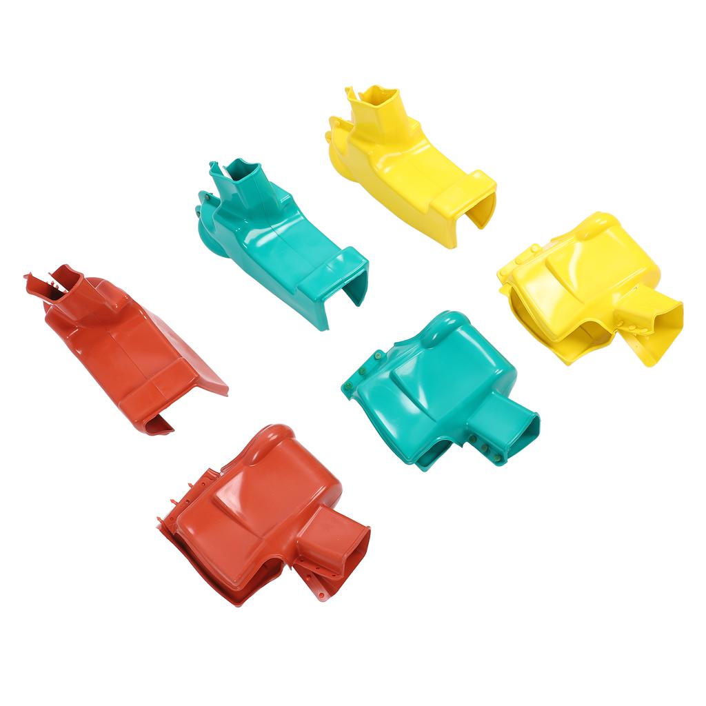 6PCS Set Fuse Insulation Cover 10KV 380V High and Low Voltage Insulation Guard Cover for