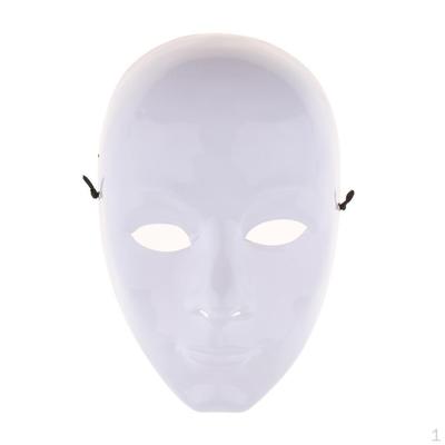 To Decorate, Full Plastic Party Design Your Own Mask
