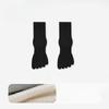 Male Autumn and Winter Leisure Sports Sweat Absorption Antibacterial Deodorization in The Tube Five Finger Socks