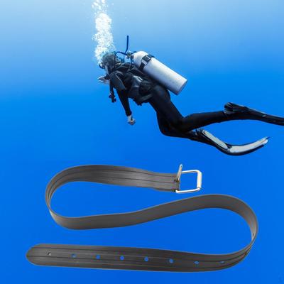 Dive Rubber Weight Belts Freediver Adjustable 1.3M/1.5M/1.8M Unisex Snorkeling Diving Equipment BCD