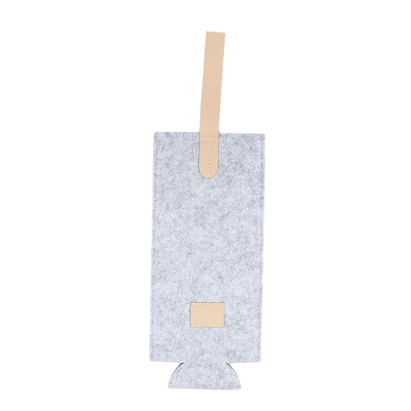 1-5 STÜCK Weintasche Filz Einzel-/Doppelflasche Isoliert Tragetasche Flasche Weinträger Tasche Gepolstert Wein Weihnachtsgeschenk Für Weinliebhaber