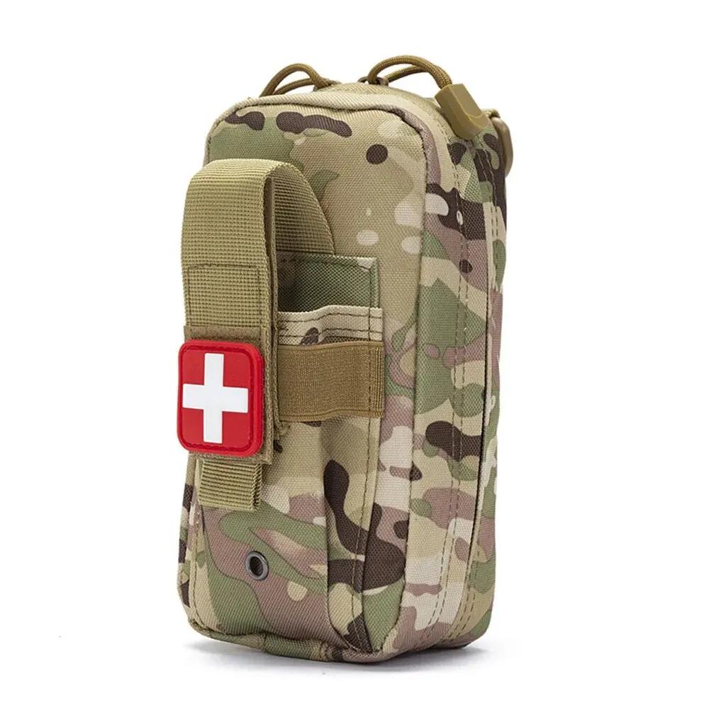 Portable Tactical First Aid Kit Medical Bag For Hiking Travel Home Outdoor Emergency Treatment Case Survival Storage Bag