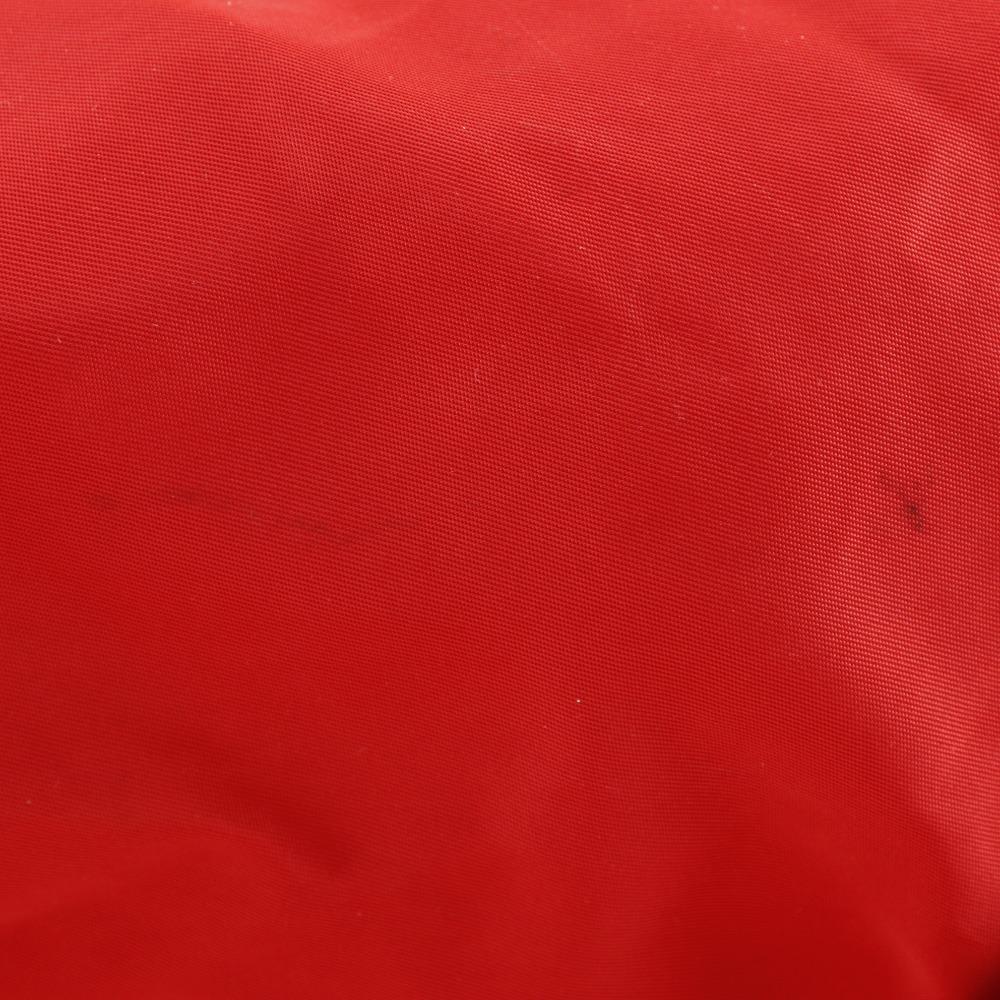 PRADA Backpack Daypack Red Nylon Women Used