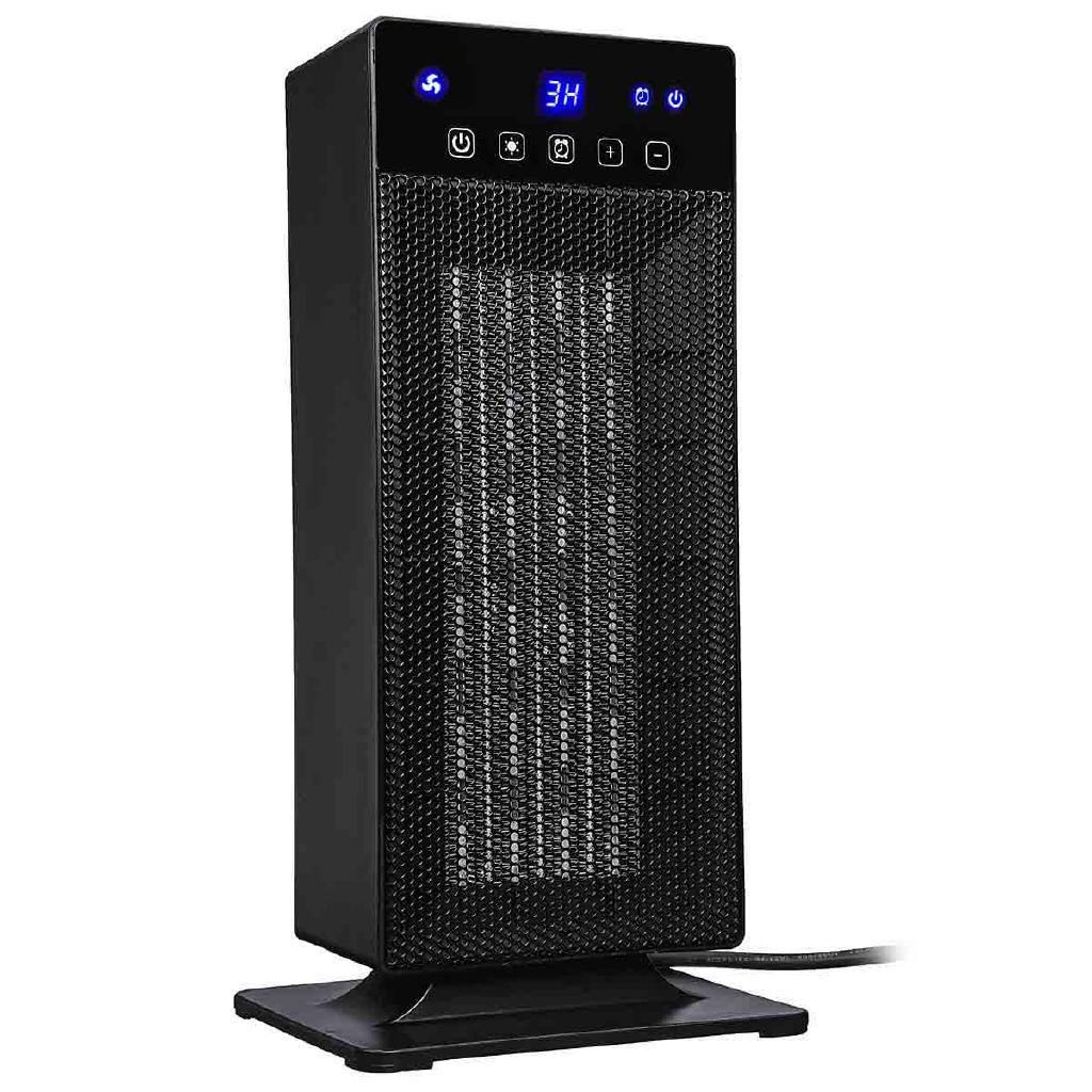 2000W Remote Control Portable Adjustable Thermostat Heater Fan Electric Heater Space Warmer for Home Office Standing