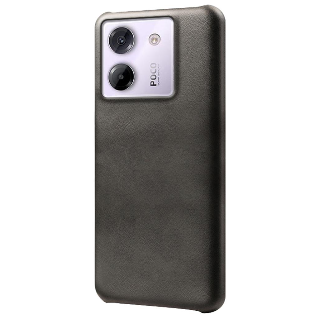 Pro Xiaomi Poco M7 Pro 5G Pouzdro Textura telete PU Kůže Tvrdý PC Ochranný Kryt na Telefon