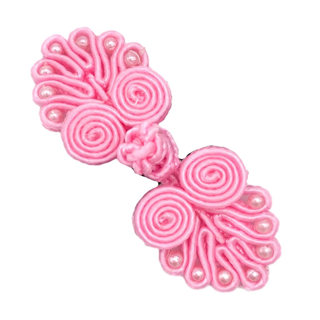 Chinese Cheongsam Buckle Traditional Knot Fastener Seven Beads Knot Buttons DIY Handcraft Clothing Decorative Accessory
