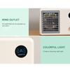 Desktop Air Cooler Air Conditioner Fan Small USB Personal Fan Quiet Air Cooler Cooling Fan 3 Speeds Misting Fan For Home Room