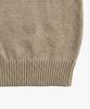 Meleugo Ruben V-Neck Short Sleeve Knit [Beige]