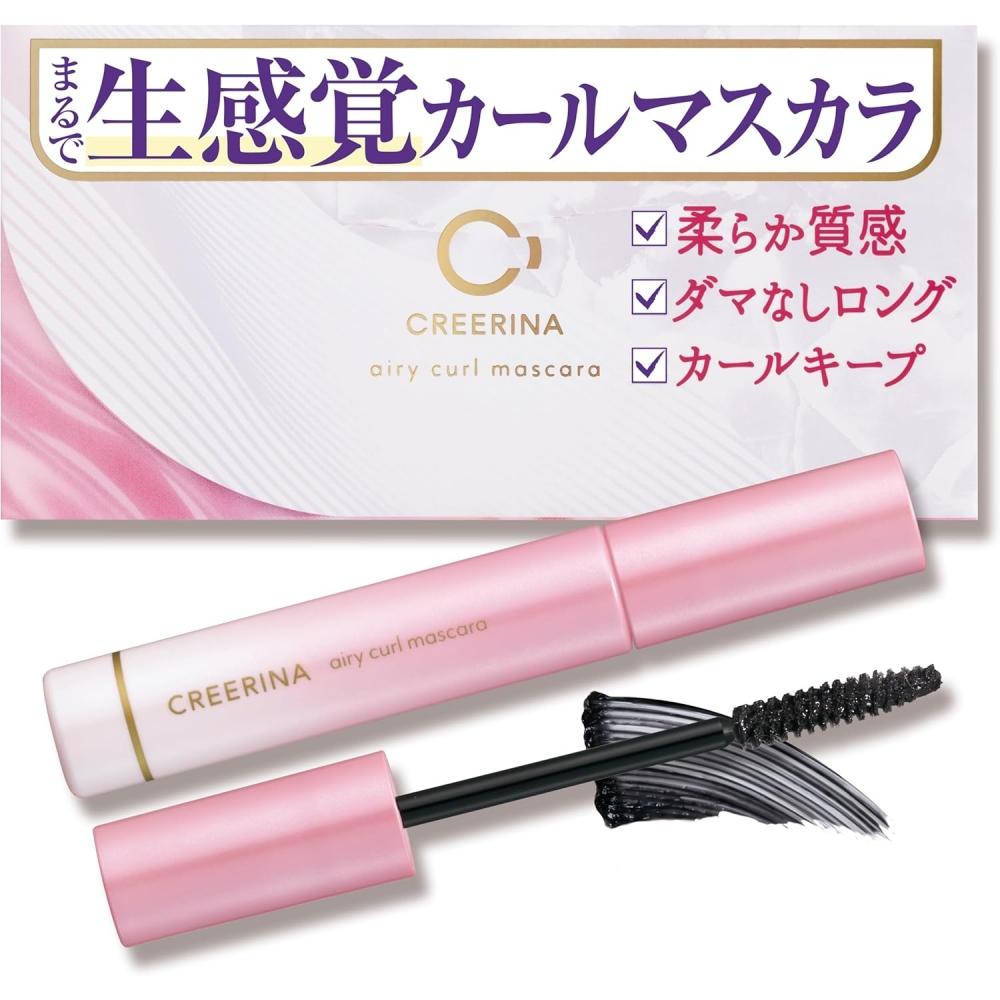 Тушь для ресниц Creerina Airy Curl Длинные Без объема Устойчивая