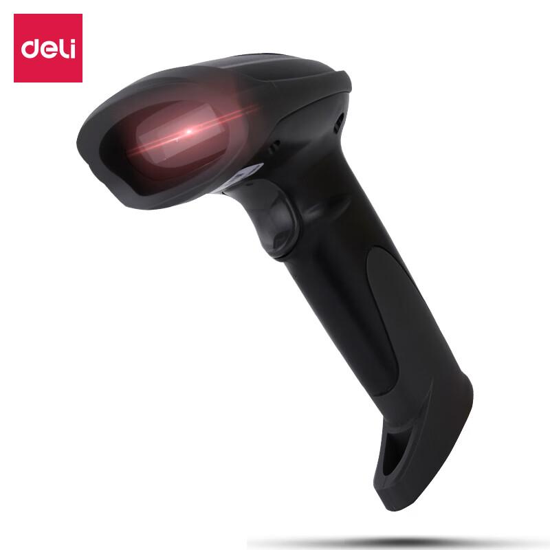 Deli 14883 Wired 1D 2D Barcode Scanner