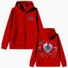 Ado World Tour Hibana Zipper Hoodie Men Women Fashion Japanese Cartoon Manga Style Zip Up Jacket Unisex Casual Sweatshirt