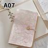 Butterfly Flower Pattern A5 Binder Photo Album Kpop Idol Photo Card Collection Books Loose-Leaf Album Photocard Holder Gift
