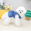 Summer Dog Dress Denim Skirt Harness Dresses designed for Female Dogs Pet Cat Puppy Clothes Pomeranian Maltese Poodle Bichon Jean Costume