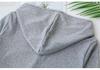 Women's Plus Size V-Neck Letter Print Hoodie - Long Sleeve Casual Slimming Top for Spring 2026