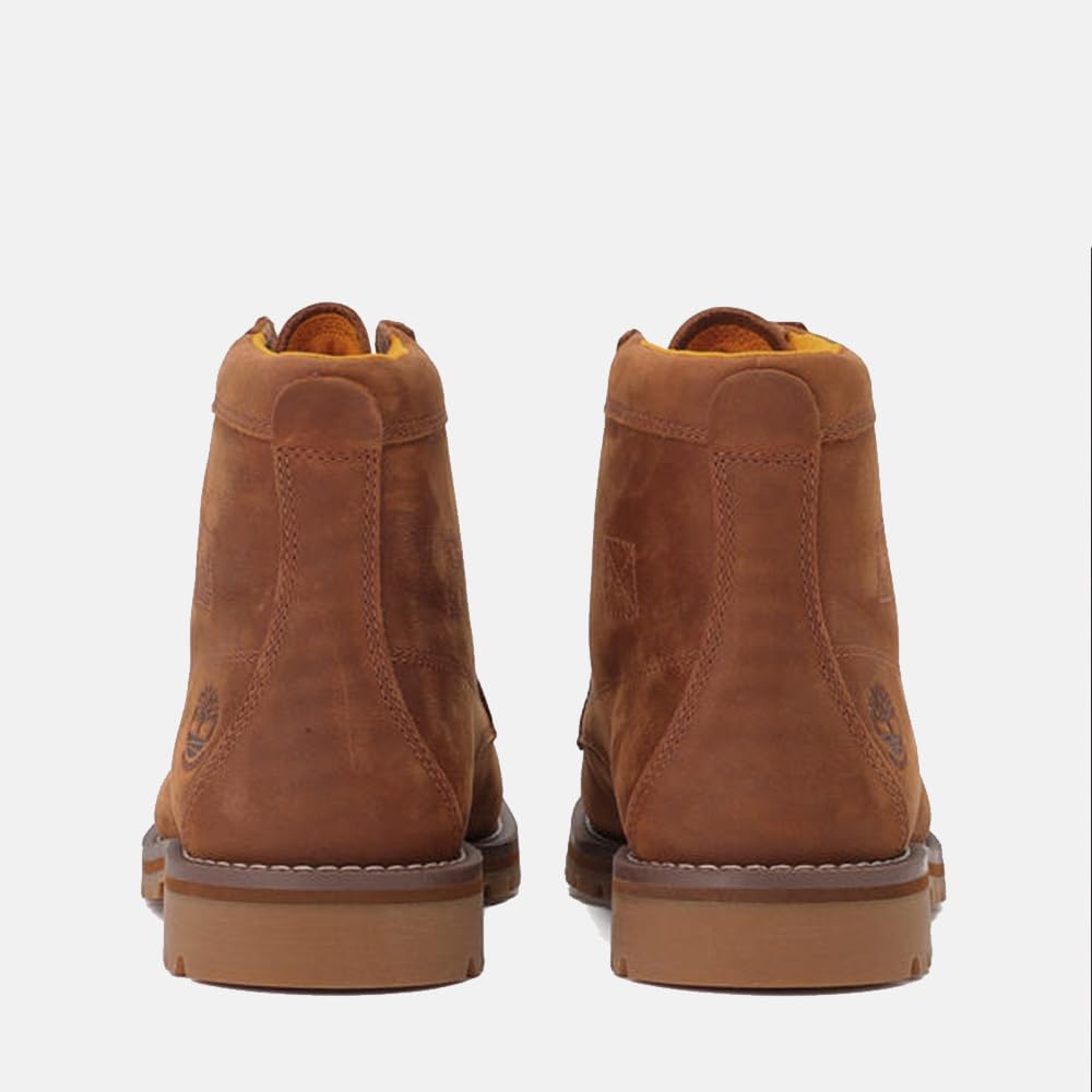 Timberland Redwood Falls Mid Waterproof Boots for Men TB1A44MYF131 Brown Lace-Up 7.0 / 25.0cm