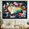 1pc Hey Arnold Tapestry, Living Room, Bedroom, Office, Party Decor, Ideal Festive Gift