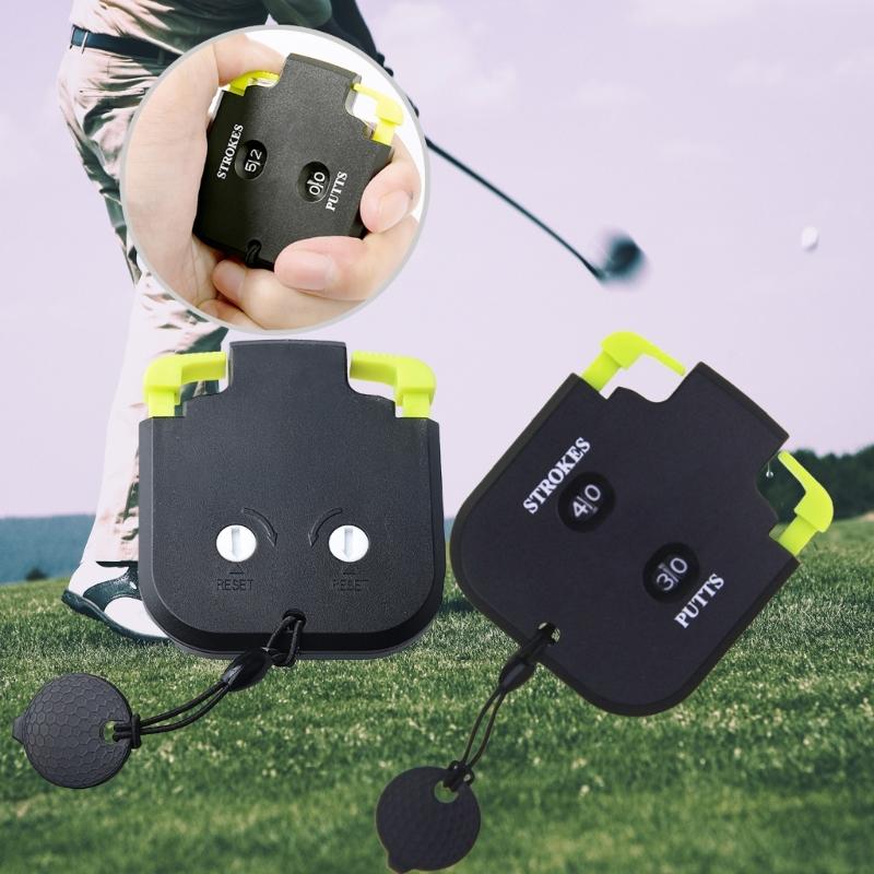 2 Player Strokes Counter Clickers Handheld Counting Tool Golf Score Counter Golf Score Indicator Scoring Keeper Enduring