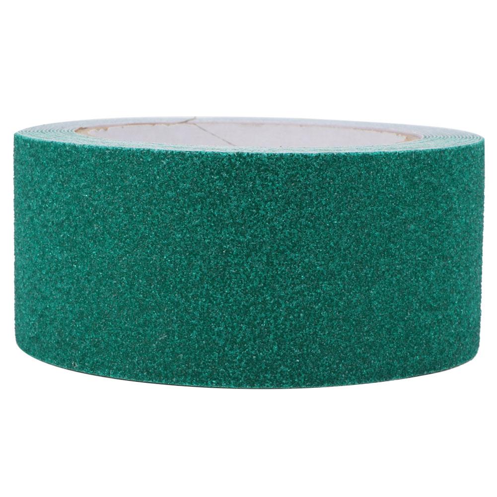 Quartz Sand Non Slip Tape Floor Stair Step Anti Slip Safety PVC Tape Adhesive 5m (Green)