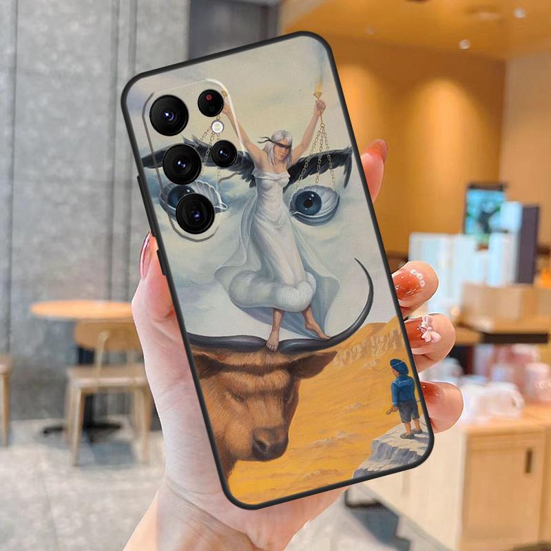 

Salvador Dali Art Phone Case For Samsung Galaxy S25 S24 S23 S21 S20 S22 Ultra S9 S10 Plus S25 FE Back Cover Galaxy S20 FE