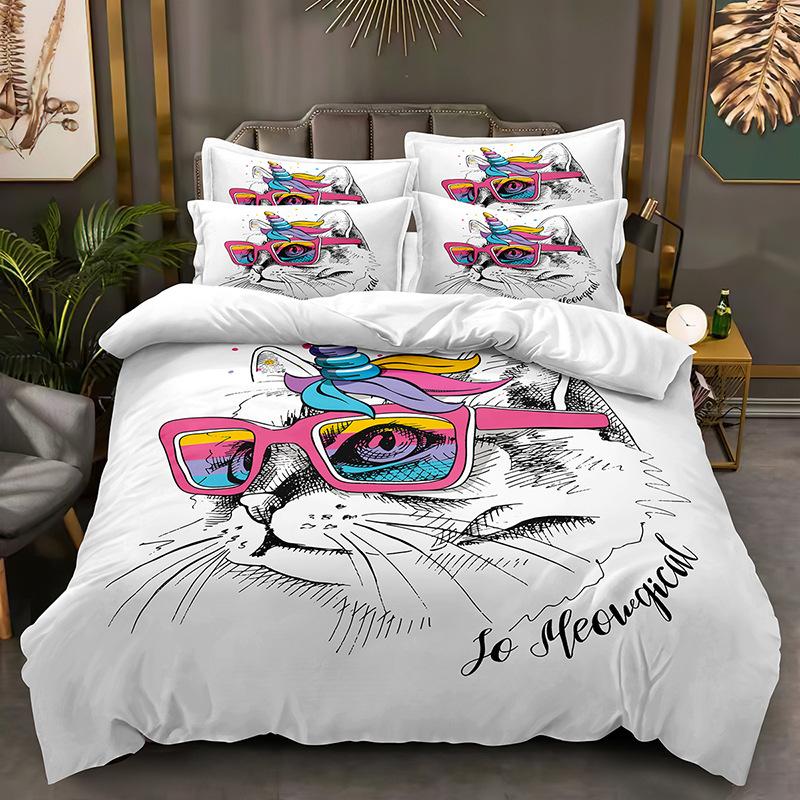 Mote trykkingsteknologi, 3D digitaltrykk, sengetøy, dynetrekk, putetrekk, tredelte sett