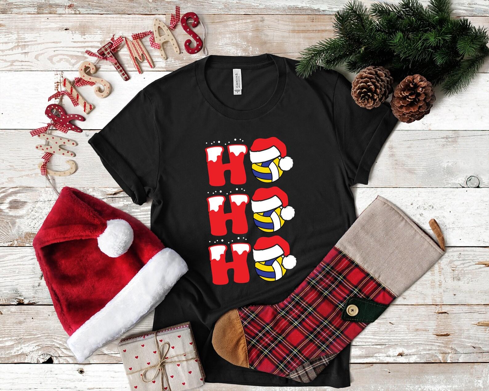 Cute Volleyball Santa Christmas Funny Xmas T-Shirt, Tank Top, T-shirt, T-shirt,T-shirt, Child Kids T-shirt, Apparel Gift S