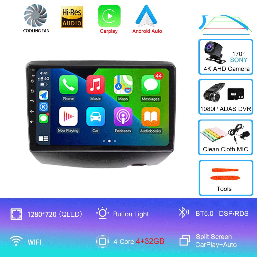 Android 14 Car Radio Multimedia For Toyota Vitz XP10 Yaris Platz Echo 1999-2005 Stereo Auto Carplay Autoradio GPS Navigation DSP