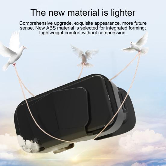 Virtual Reality Glasses Smart Full Screen 3D VR Headset Helmet Phone Lenses for Smartphones