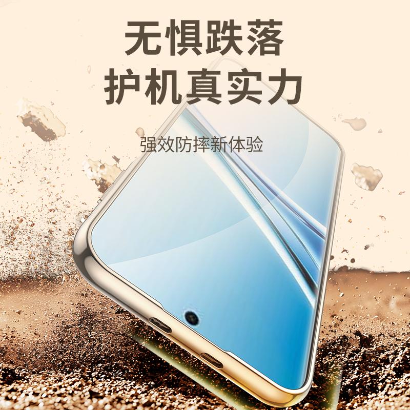 Für Redmi Note 15 Pro Plus Hülle Magsafe Veganes Leder Mit 360° Rotierendem Magnetischem Ständer Anti-Drop Schutzhülle