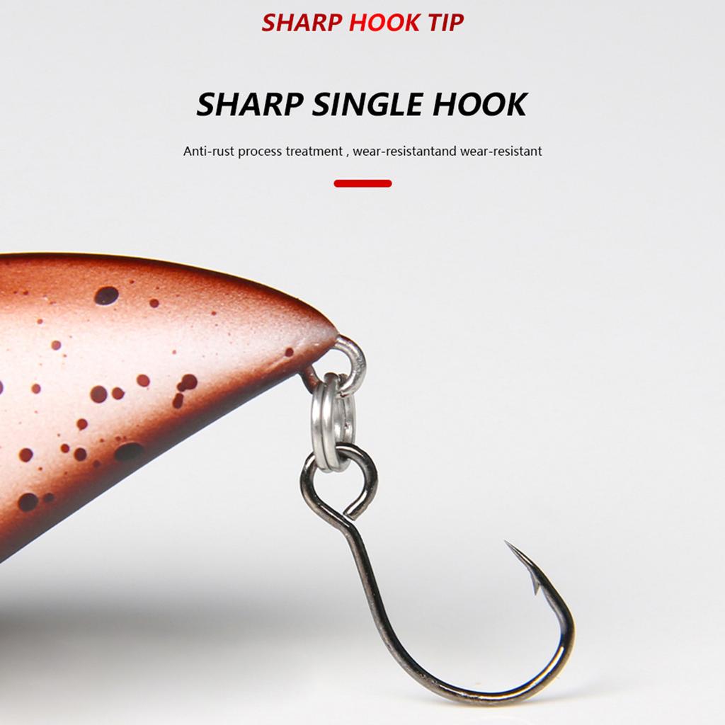 30mm/40mm Crankbait Baits Sinking Fishing Lures Floating Swimbait Wobbler Hard Baits for Trouts Freshwater Saltwater