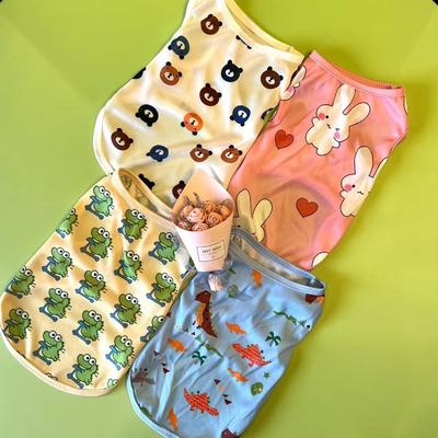 Nieuwe Stijl Tanktops voor Honden - Lente, Zomer en Herfst. Kleding voor kleine tot middelgrote honden. Hondenkleding voor Pomeranian en Bulldog. Ademend.