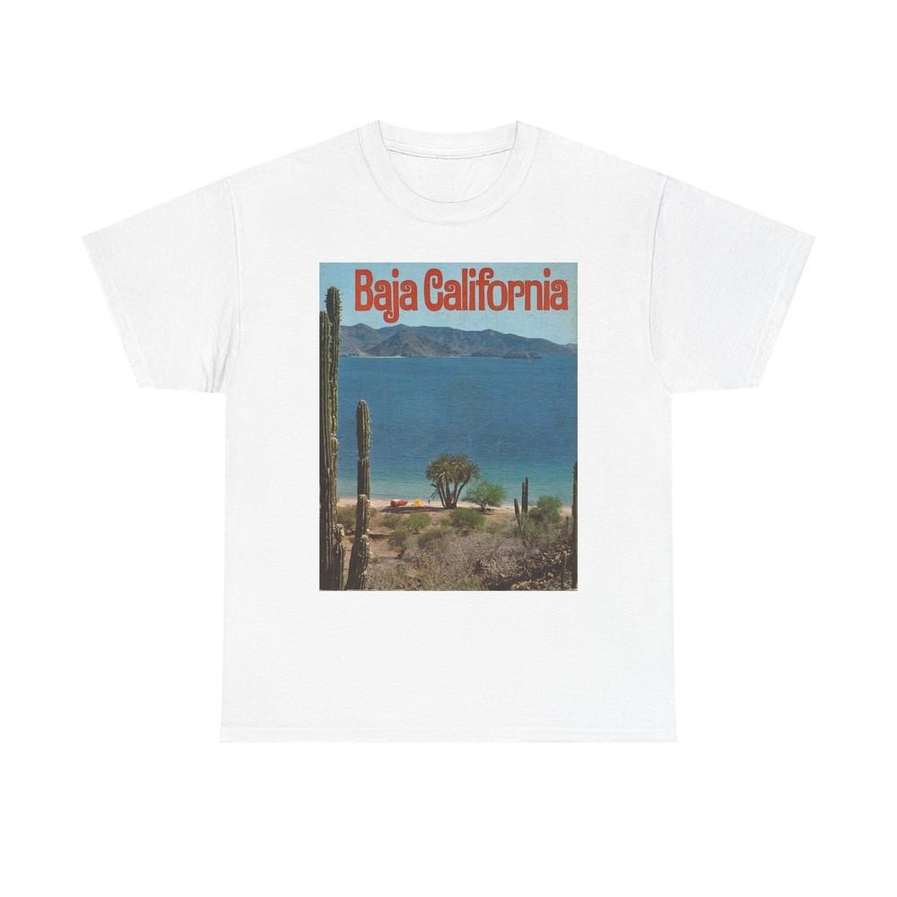 Baja California Graphic T Shirt Unisex Heavy Cotton Tee Gift Unisex T-Shirt S