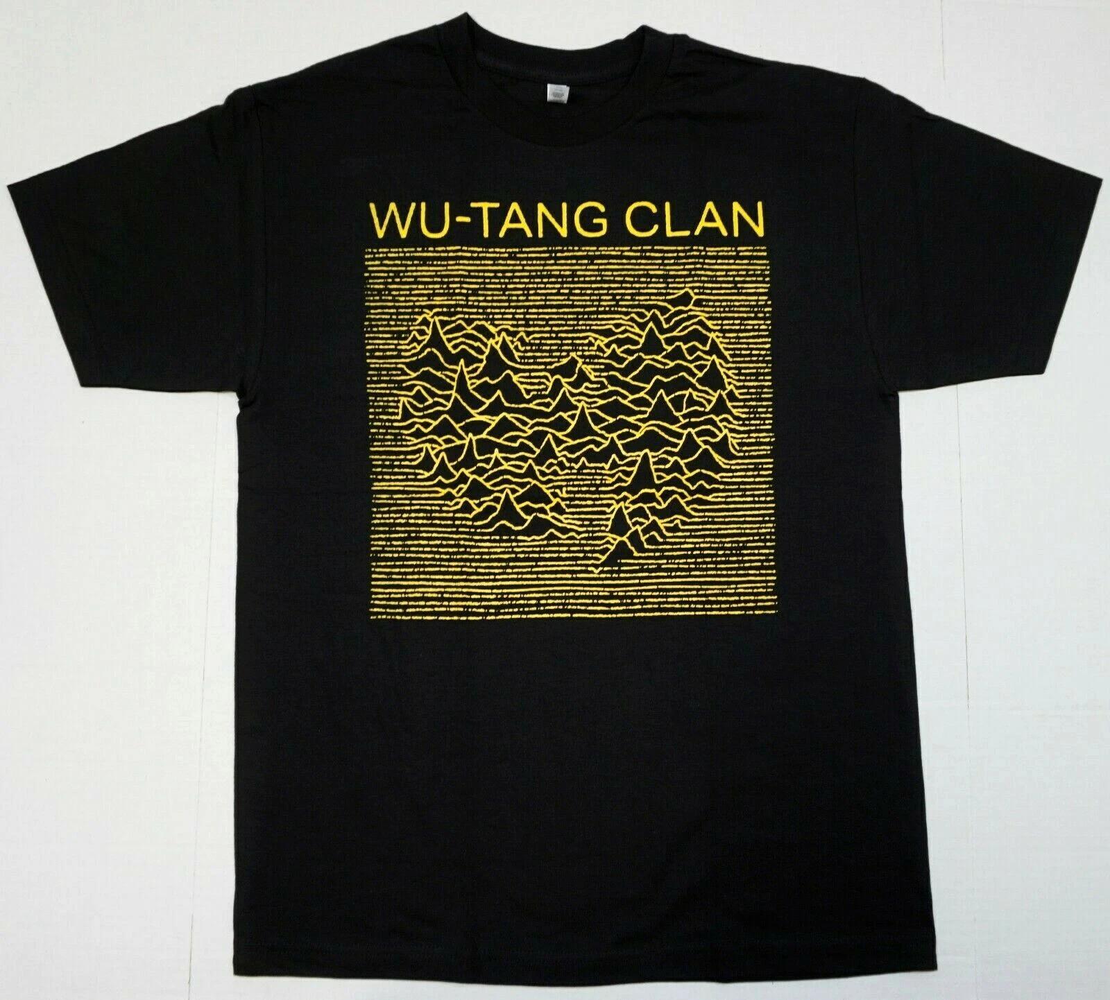 

WU TANG CLAN WAVES T-shirt Gza Rza ODB Hip Hop Rap Tee Men s 100% Cotton New 3XL