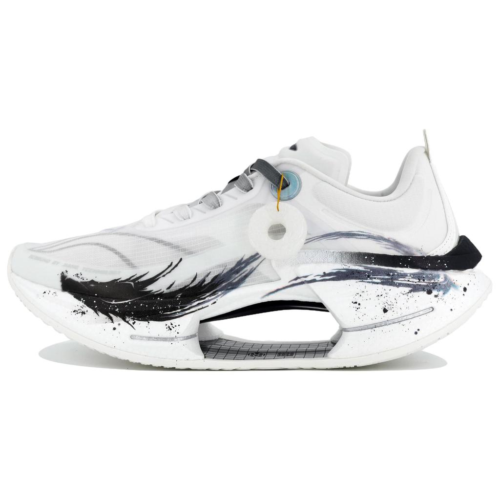 Li Ning Shadow 3 Essential Low top Running Shoes Men's White Black ARRU007-5(Team113-S-BOX)