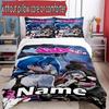 3pcs Duvet Cover Set (1*Duvet Cover + 2*Pillowcase, Without Core), Custom Name Jinx Pattern Bedding Set, Home Bedroom Decor Gift