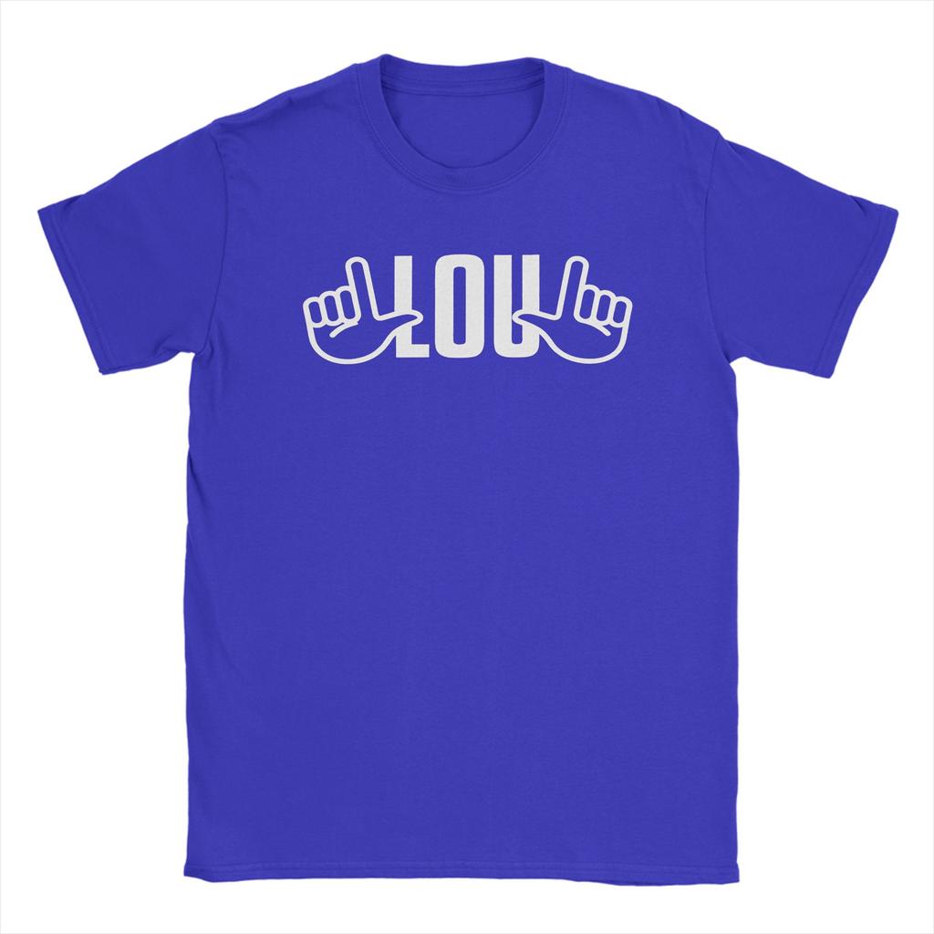 Vintage Lou Holtz TShirt for Unisex O Neck Cotton T Shirt Short Sleeve Tee Shirt Party Tops