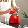 Pearl Metal Crevia Enamel Kettle 2.5L Red
