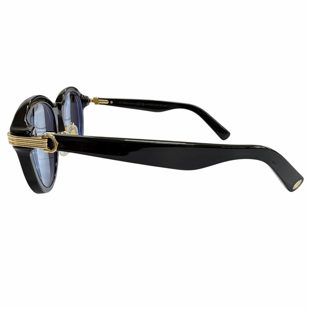 Very Good Cartier Sunglasses Premier De Cartier Boston Black Mens CT0395SA Used