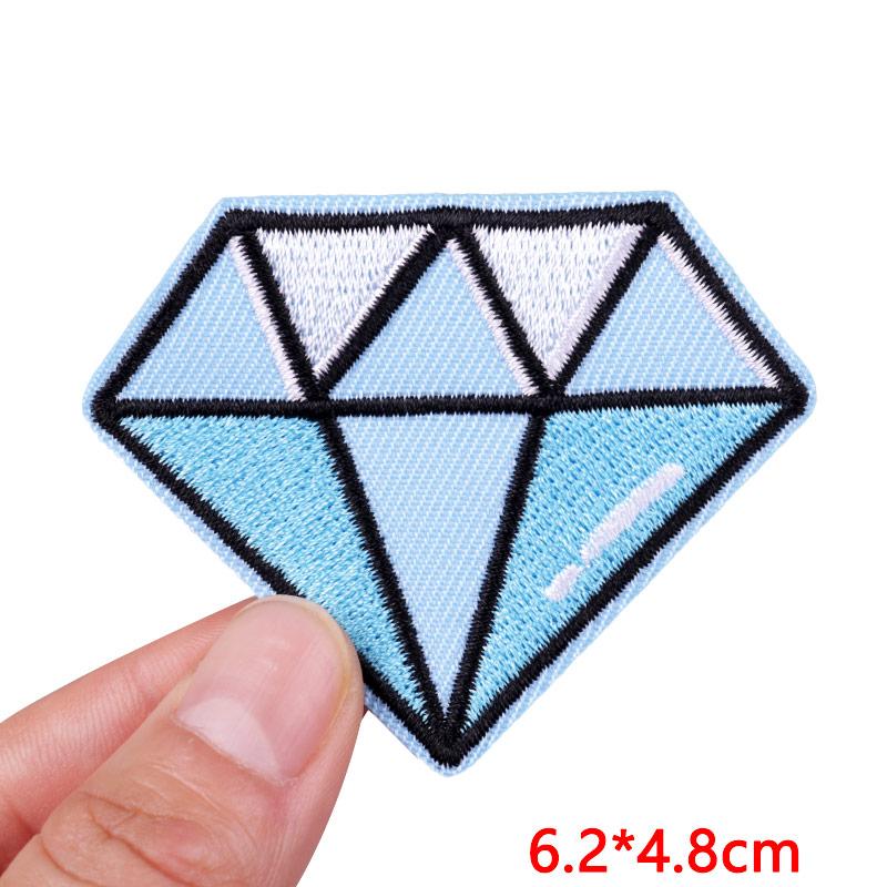 Embroidery Patch Diy Cartoon Patch Iron On Patches For Clothing Letter Embroidered Patches For Jackets Ironing /Sew Applique