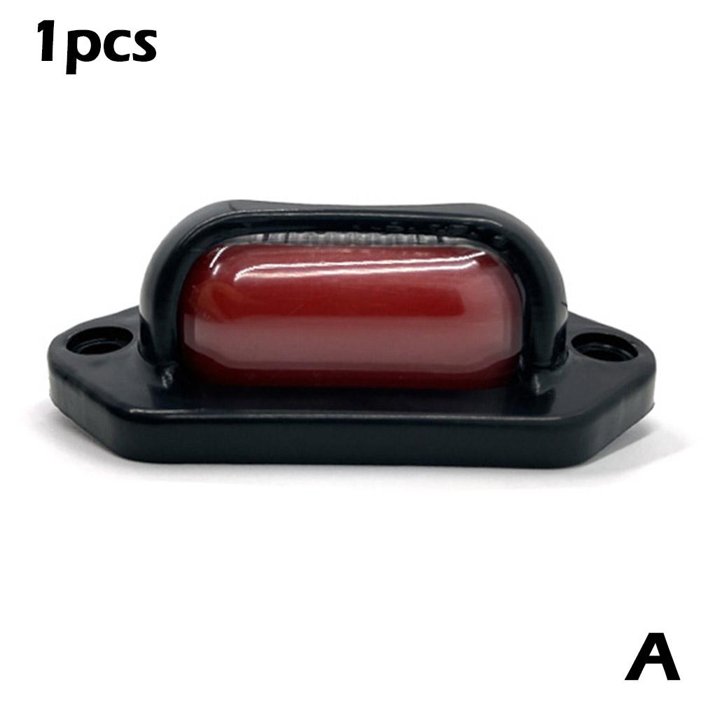 

1/2 шт. 12 В 24 В светодиодный фонарь подсветки номерного знака для мотоцикла, автофургона, грузовика, прицепа, освещение номерного знака