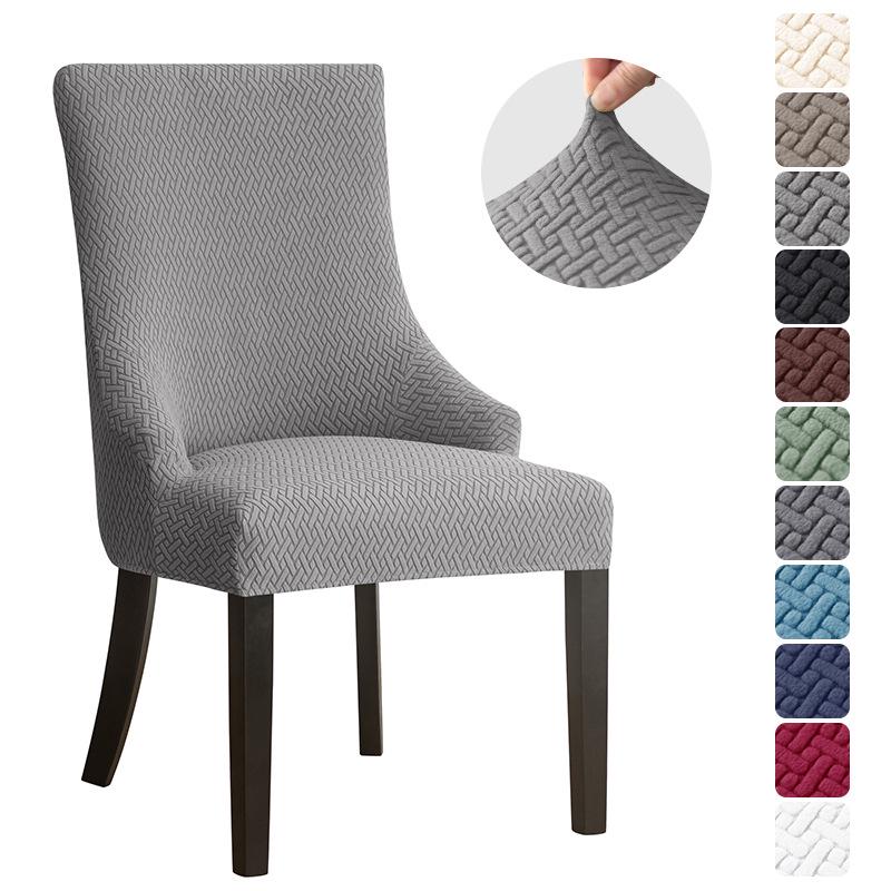 Thickened Jacquard Non-slip Chair and Table Cover for Home, Hotel, or Restaurant Dining.